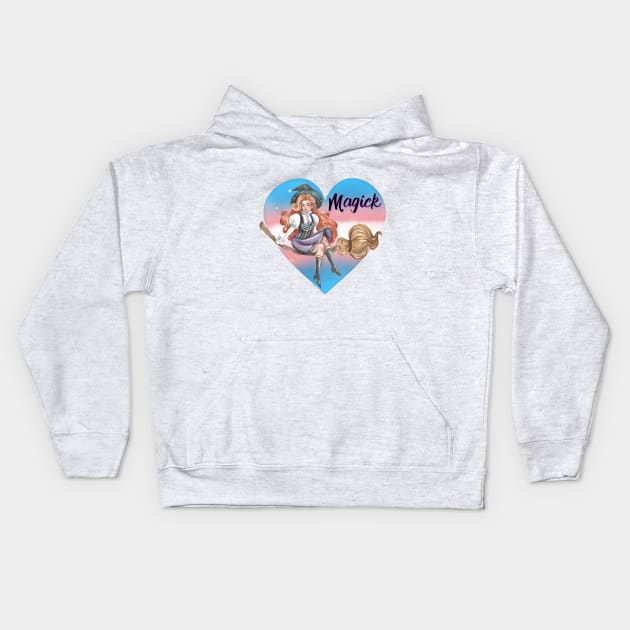 Trans Magick Kids Hoodie by 2Dogs